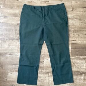 Jil Sander Green Pants